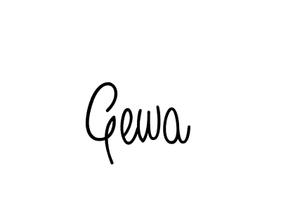Once you've used our free online signature maker to create your best signature Angelique-Rose-font-FFP style, it's time to enjoy all of the benefits that Gewa name signing documents. Gewa signature style 5 images and pictures png