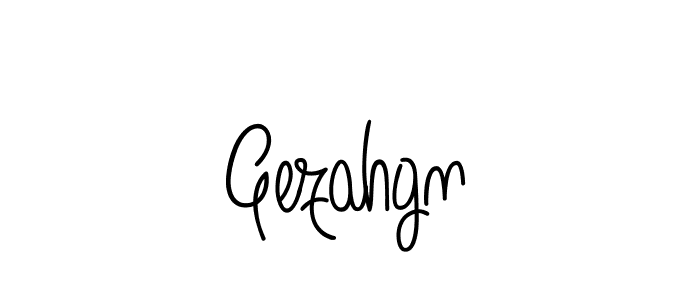 Gezahgn stylish signature style. Best Handwritten Sign (Angelique-Rose-font-FFP) for my name. Handwritten Signature Collection Ideas for my name Gezahgn. Gezahgn signature style 5 images and pictures png