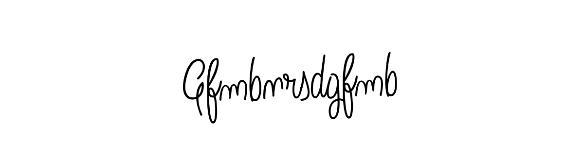 The best way (Angelique-Rose-font-FFP) to make a short signature is to pick only two or three words in your name. The name Gfmbnrsdgfmb include a total of six letters. For converting this name. Gfmbnrsdgfmb signature style 5 images and pictures png