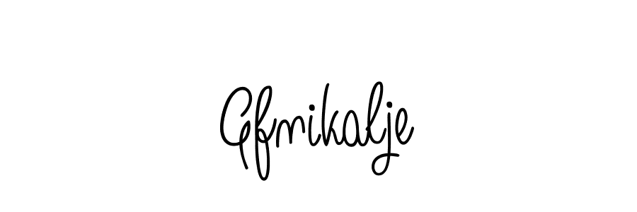 Angelique-Rose-font-FFP is a professional signature style that is perfect for those who want to add a touch of class to their signature. It is also a great choice for those who want to make their signature more unique. Get Gfnikalje name to fancy signature for free. Gfnikalje signature style 5 images and pictures png