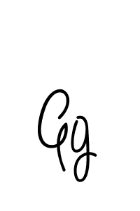 You should practise on your own different ways (Angelique-Rose-font-FFP) to write your name (Gg) in signature. don't let someone else do it for you. Gg signature style 5 images and pictures png