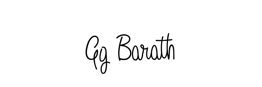 Also we have Gg Barath name is the best signature style. Create professional handwritten signature collection using Angelique-Rose-font-FFP autograph style. Gg Barath signature style 5 images and pictures png