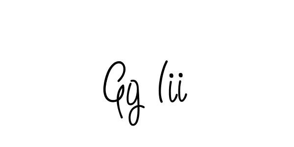 How to Draw Gg Iii signature style? Angelique-Rose-font-FFP is a latest design signature styles for name Gg Iii. Gg Iii signature style 5 images and pictures png