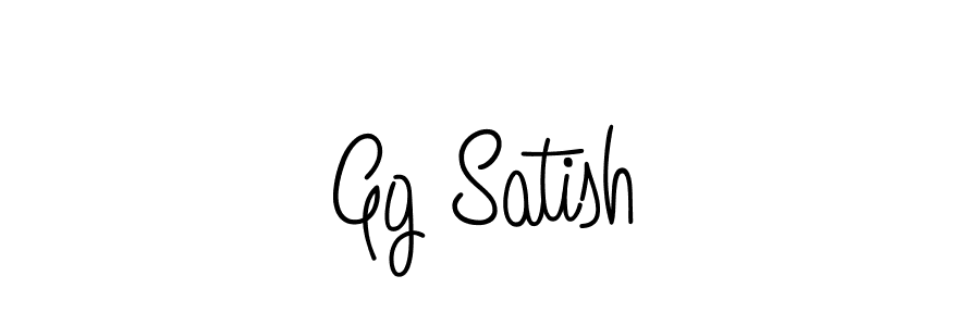 You can use this online signature creator to create a handwritten signature for the name Gg Satish. This is the best online autograph maker. Gg Satish signature style 5 images and pictures png