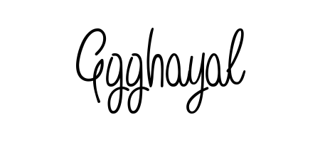 The Angelique-Rose-font-FFP handwriting style adds charm and authenticity to name Ggghayal. A wonderful choice for personal thank-you notes. Ggghayal signature style 5 images and pictures png