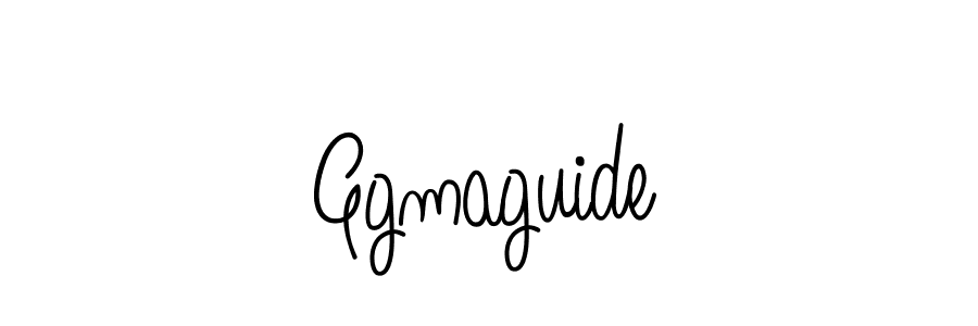 Ggmaguide stylish signature style. Best Handwritten Sign (Angelique-Rose-font-FFP) for my name. Handwritten Signature Collection Ideas for my name Ggmaguide. Ggmaguide signature style 5 images and pictures png