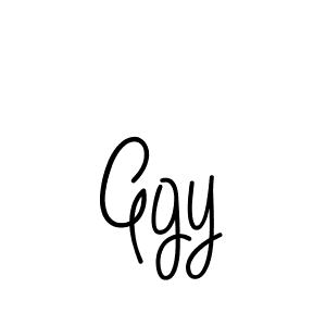 How to make Ggy name signature. Use Angelique-Rose-font-FFP style for creating short signs online. This is the latest handwritten sign. Ggy signature style 5 images and pictures png