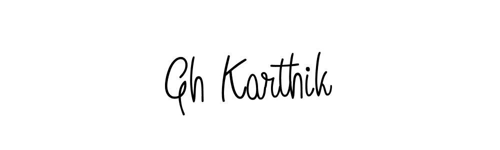 Make a short Gh Karthik signature style. Manage your documents anywhere anytime using Angelique-Rose-font-FFP. Create and add eSignatures, submit forms, share and send files easily. Gh Karthik signature style 5 images and pictures png