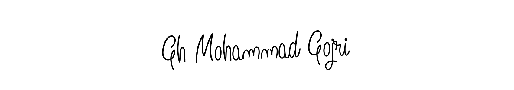 How to make Gh Mohammad Gojri signature? Angelique-Rose-font-FFP is a professional autograph style. Create handwritten signature for Gh Mohammad Gojri name. Gh Mohammad Gojri signature style 5 images and pictures png