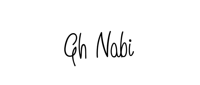 Here are the top 10 professional signature styles for the name Gh Nabi. These are the best autograph styles you can use for your name. Gh Nabi signature style 5 images and pictures png