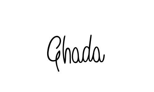 Also You can easily find your signature by using the search form. We will create Ghada name handwritten signature images for you free of cost using Angelique-Rose-font-FFP sign style. Ghada signature style 5 images and pictures png