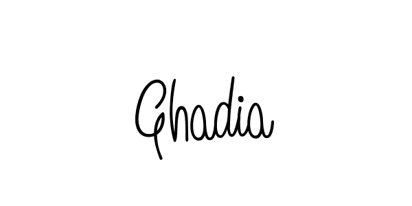 How to Draw Ghadia signature style? Angelique-Rose-font-FFP is a latest design signature styles for name Ghadia. Ghadia signature style 5 images and pictures png