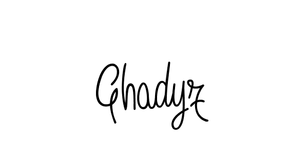 Here are the top 10 professional signature styles for the name Ghadyz. These are the best autograph styles you can use for your name. Ghadyz signature style 5 images and pictures png