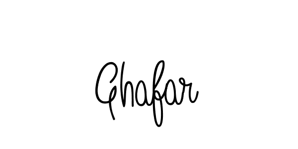 Ghafar stylish signature style. Best Handwritten Sign (Angelique-Rose-font-FFP) for my name. Handwritten Signature Collection Ideas for my name Ghafar. Ghafar signature style 5 images and pictures png