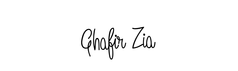 How to make Ghafir Zia signature? Angelique-Rose-font-FFP is a professional autograph style. Create handwritten signature for Ghafir Zia name. Ghafir Zia signature style 5 images and pictures png