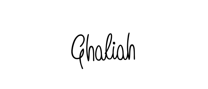 Also You can easily find your signature by using the search form. We will create Ghaliah name handwritten signature images for you free of cost using Angelique-Rose-font-FFP sign style. Ghaliah signature style 5 images and pictures png