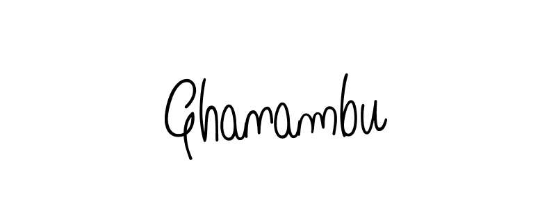 Best and Professional Signature Style for Ghanambu. Angelique-Rose-font-FFP Best Signature Style Collection. Ghanambu signature style 5 images and pictures png