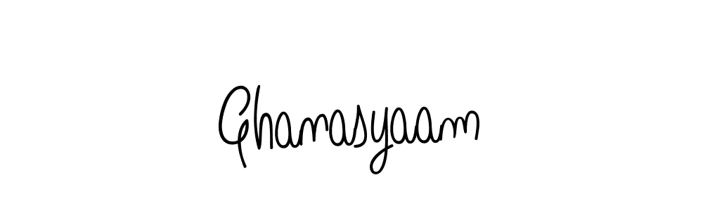 Make a short Ghanasyaam signature style. Manage your documents anywhere anytime using Angelique-Rose-font-FFP. Create and add eSignatures, submit forms, share and send files easily. Ghanasyaam signature style 5 images and pictures png