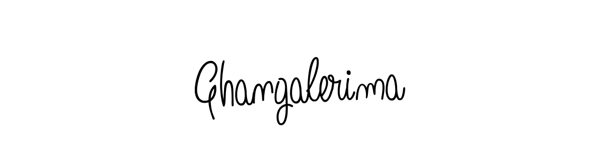 Create a beautiful signature design for name Ghangalerima. With this signature (Angelique-Rose-font-FFP) fonts, you can make a handwritten signature for free. Ghangalerima signature style 5 images and pictures png