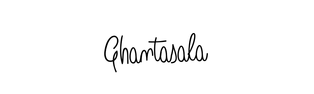 Ghantasala stylish signature style. Best Handwritten Sign (Angelique-Rose-font-FFP) for my name. Handwritten Signature Collection Ideas for my name Ghantasala. Ghantasala signature style 5 images and pictures png