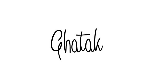 Also we have Ghatak name is the best signature style. Create professional handwritten signature collection using Angelique-Rose-font-FFP autograph style. Ghatak signature style 5 images and pictures png
