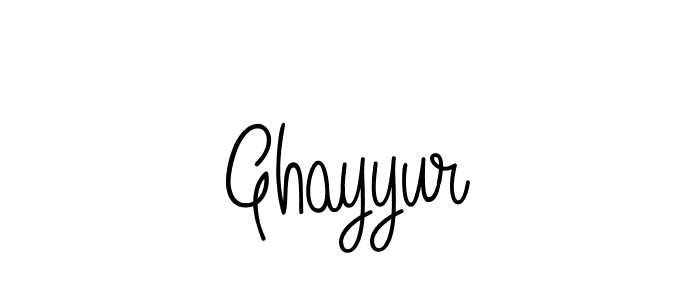 How to make Ghayyur signature? Angelique-Rose-font-FFP is a professional autograph style. Create handwritten signature for Ghayyur name. Ghayyur signature style 5 images and pictures png