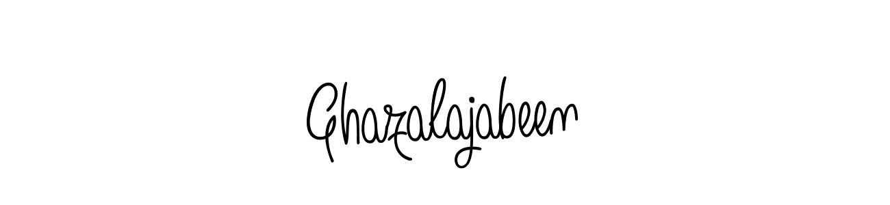 Here are the top 10 professional signature styles for the name Ghazalajabeen. These are the best autograph styles you can use for your name. Ghazalajabeen signature style 5 images and pictures png