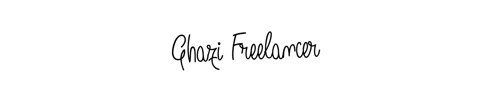 You can use this online signature creator to create a handwritten signature for the name Ghazi Freelancer. This is the best online autograph maker. Ghazi Freelancer signature style 5 images and pictures png