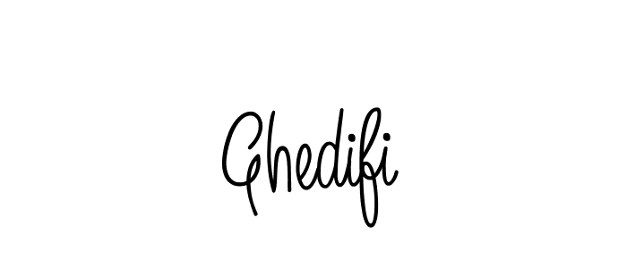 Use a signature maker to create a handwritten signature online. With this signature software, you can design (Angelique-Rose-font-FFP) your own signature for name Ghedifi. Ghedifi signature style 5 images and pictures png