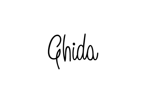 if you are searching for the best signature style for your name Ghida. so please give up your signature search. here we have designed multiple signature styles  using Angelique-Rose-font-FFP. Ghida signature style 5 images and pictures png