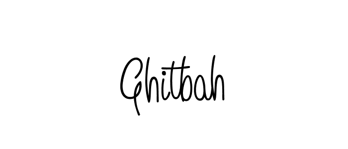 How to make Ghitbah name signature. Use Angelique-Rose-font-FFP style for creating short signs online. This is the latest handwritten sign. Ghitbah signature style 5 images and pictures png