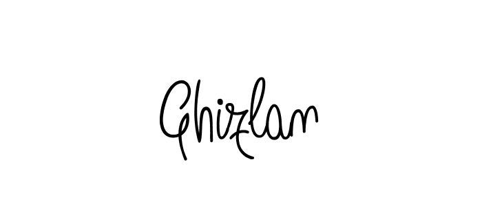 It looks lik you need a new signature style for name Ghizlan. Design unique handwritten (Angelique-Rose-font-FFP) signature with our free signature maker in just a few clicks. Ghizlan signature style 5 images and pictures png
