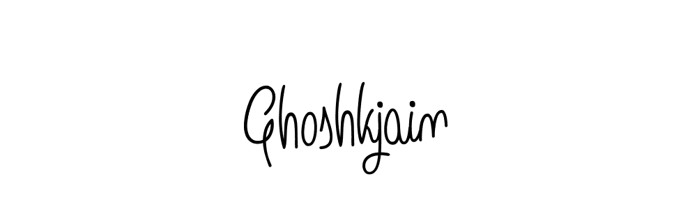 Create a beautiful signature design for name Ghoshkjain. With this signature (Angelique-Rose-font-FFP) fonts, you can make a handwritten signature for free. Ghoshkjain signature style 5 images and pictures png