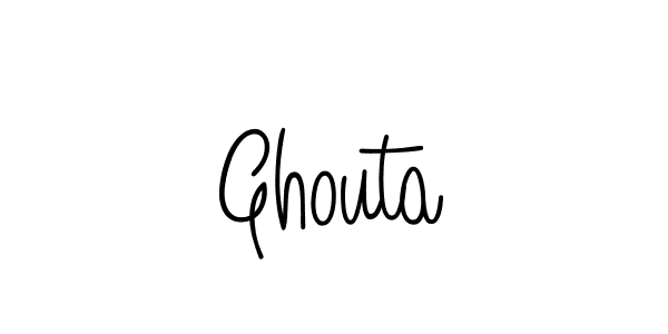 How to make Ghouta name signature. Use Angelique-Rose-font-FFP style for creating short signs online. This is the latest handwritten sign. Ghouta signature style 5 images and pictures png
