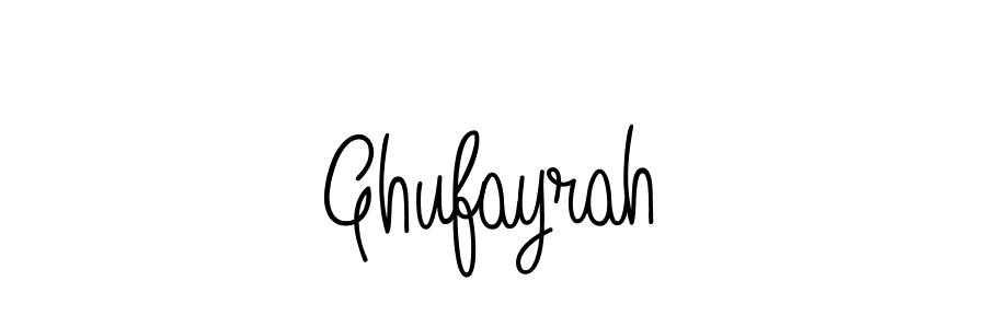 Also we have Ghufayrah name is the best signature style. Create professional handwritten signature collection using Angelique-Rose-font-FFP autograph style. Ghufayrah signature style 5 images and pictures png