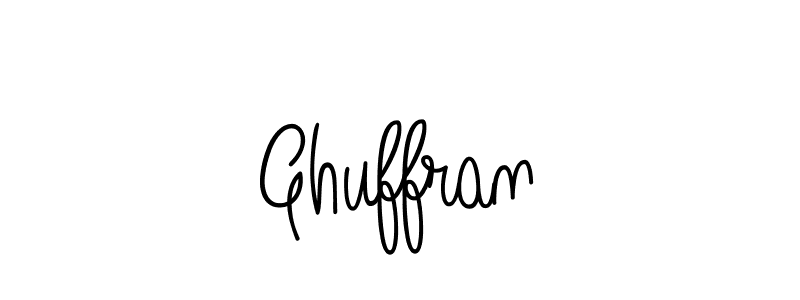 How to Draw Ghuffran signature style? Angelique-Rose-font-FFP is a latest design signature styles for name Ghuffran. Ghuffran signature style 5 images and pictures png