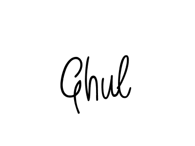 Make a beautiful signature design for name Ghul. Use this online signature maker to create a handwritten signature for free. Ghul signature style 5 images and pictures png