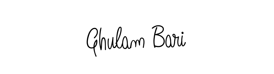 Here are the top 10 professional signature styles for the name Ghulam Bari. These are the best autograph styles you can use for your name. Ghulam Bari signature style 5 images and pictures png