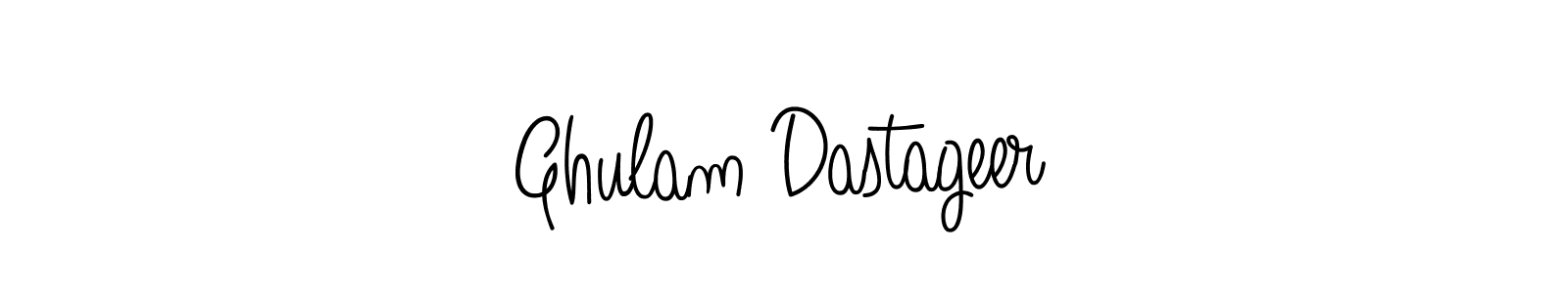 Make a short Ghulam Dastageer signature style. Manage your documents anywhere anytime using Angelique-Rose-font-FFP. Create and add eSignatures, submit forms, share and send files easily. Ghulam Dastageer signature style 5 images and pictures png