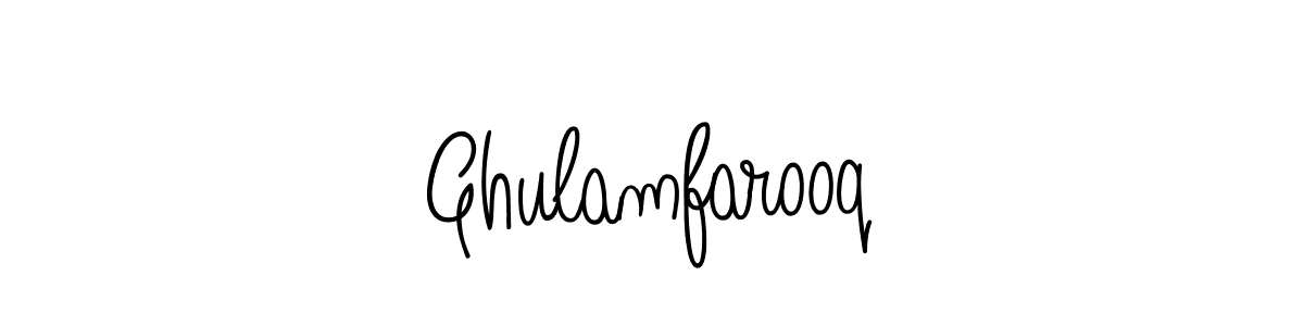 How to make Ghulamfarooq signature? Angelique-Rose-font-FFP is a professional autograph style. Create handwritten signature for Ghulamfarooq name. Ghulamfarooq signature style 5 images and pictures png