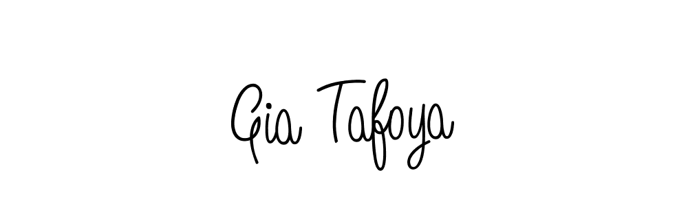 Create a beautiful signature design for name Gia Tafoya. With this signature (Angelique-Rose-font-FFP) fonts, you can make a handwritten signature for free. Gia Tafoya signature style 5 images and pictures png