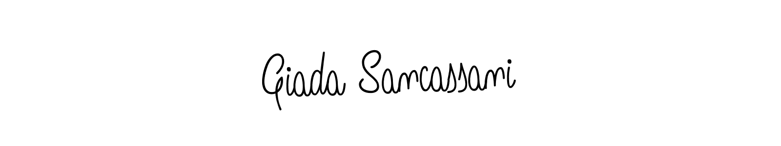 Also You can easily find your signature by using the search form. We will create Giada Sancassani name handwritten signature images for you free of cost using Angelique-Rose-font-FFP sign style. Giada Sancassani signature style 5 images and pictures png