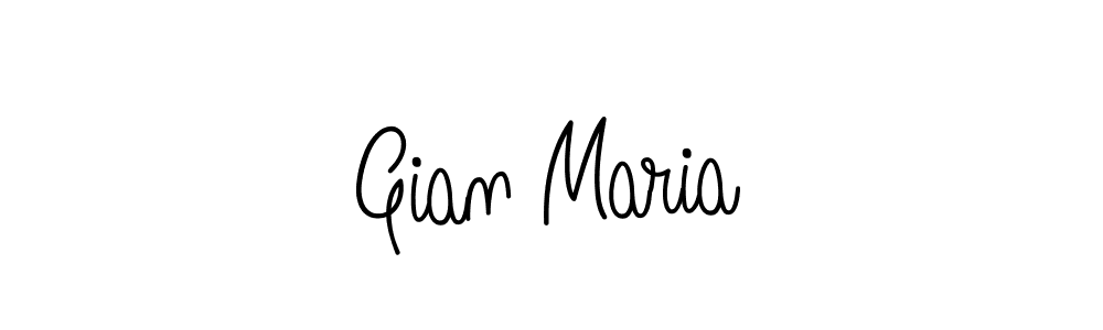 How to make Gian Maria signature? Angelique-Rose-font-FFP is a professional autograph style. Create handwritten signature for Gian Maria name. Gian Maria signature style 5 images and pictures png