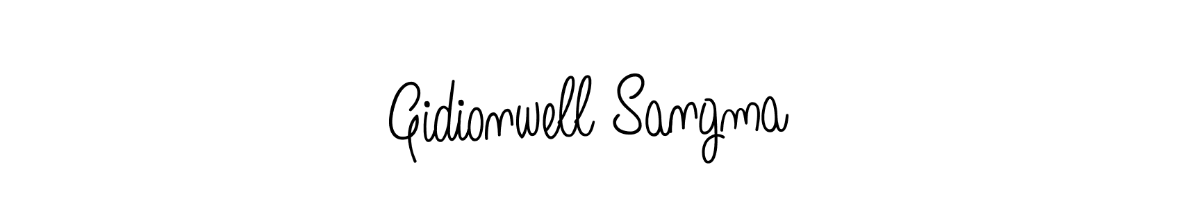Similarly Angelique-Rose-font-FFP is the best handwritten signature design. Signature creator online .You can use it as an online autograph creator for name Gidionwell Sangma. Gidionwell Sangma signature style 5 images and pictures png