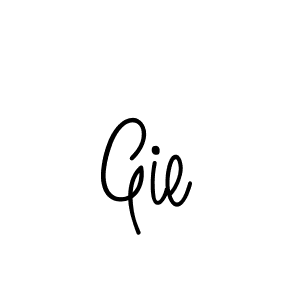 Gie stylish signature style. Best Handwritten Sign (Angelique-Rose-font-FFP) for my name. Handwritten Signature Collection Ideas for my name Gie. Gie signature style 5 images and pictures png