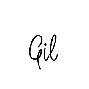 You should practise on your own different ways (Angelique-Rose-font-FFP) to write your name (Gil) in signature. don't let someone else do it for you. Gil signature style 5 images and pictures png