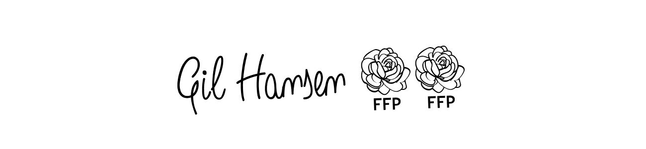 See photos of Gil Hansen 77 official signature by Spectra . Check more albums & portfolios. Read reviews & check more about Angelique-Rose-font-FFP font. Gil Hansen 77 signature style 5 images and pictures png