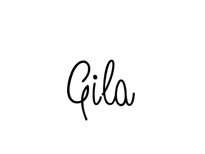 Make a beautiful signature design for name Gila. Use this online signature maker to create a handwritten signature for free. Gila signature style 5 images and pictures png