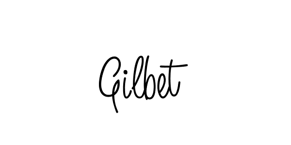 Make a beautiful signature design for name Gilbet. Use this online signature maker to create a handwritten signature for free. Gilbet signature style 5 images and pictures png