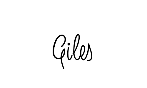 Create a beautiful signature design for name Giles. With this signature (Angelique-Rose-font-FFP) fonts, you can make a handwritten signature for free. Giles signature style 5 images and pictures png